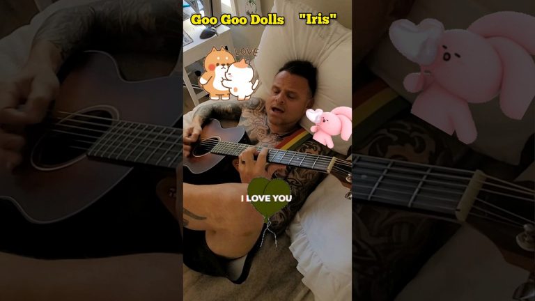 GOO GOO DOLLS – “Iris” (COVER) #gabagroove #googoodolls #iris #coversong #taylorguitars #acoustic