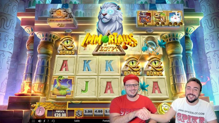 Giochiamo alla IMMORTAILS OF EGYPT – SPIKE SLOT ONLINE