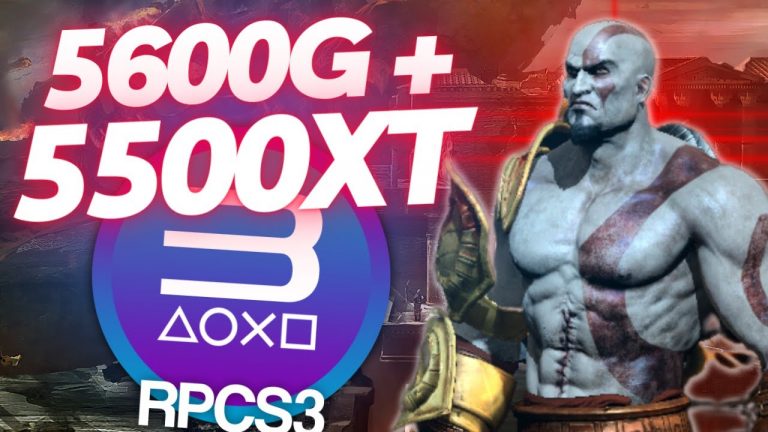 God of War 3 no PC! Teste no SETUP FULL AMD – RYZEN 5600g + 5500XT!