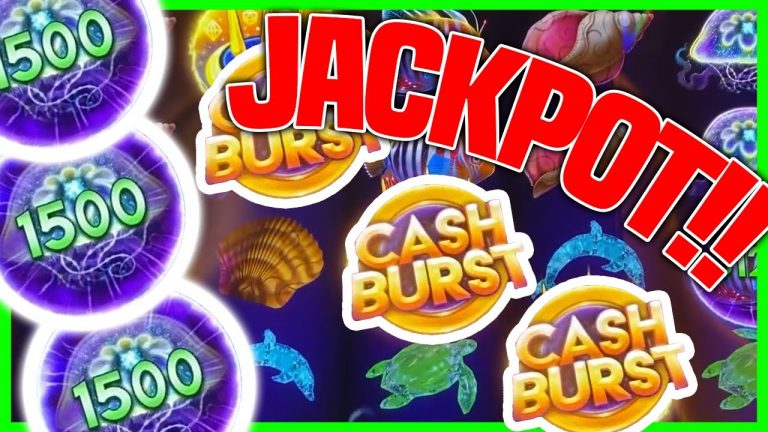 HANDPAY JACKPOT On The $1 Denom : Cash Burst Slot Machine!