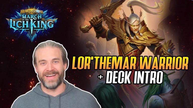 (Hearthstone) Lor’themar Warrior + Deck Intro