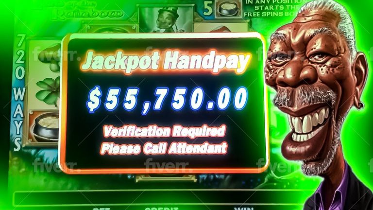 High Limit End of Rainbow Slots Many Jackpots $300 Spins