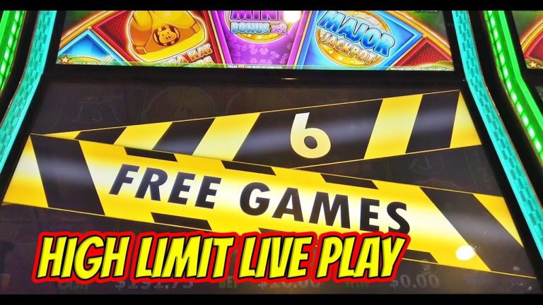 High Limit Fun on Huff n More Puff Slot + more!