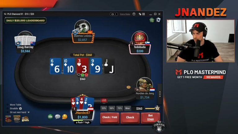 High Stakes PLO Cash Games on GGPoker