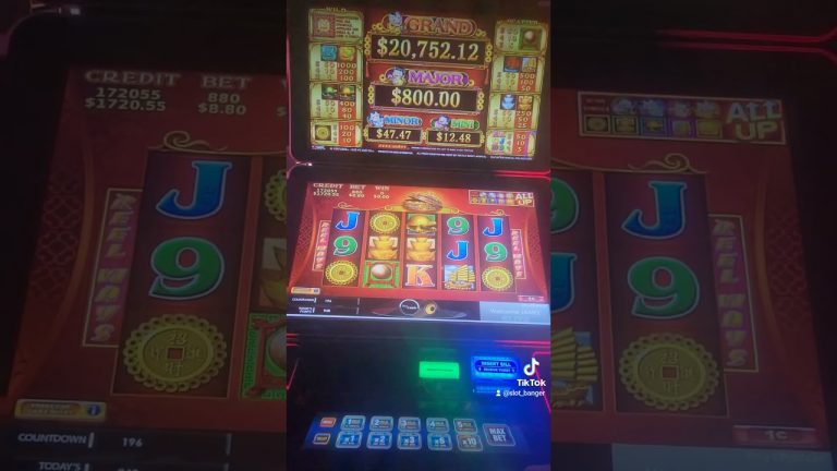 High limit slots! Slot bets. Casino wins, major mini grand jackpots! Vegas Hollywood High roller