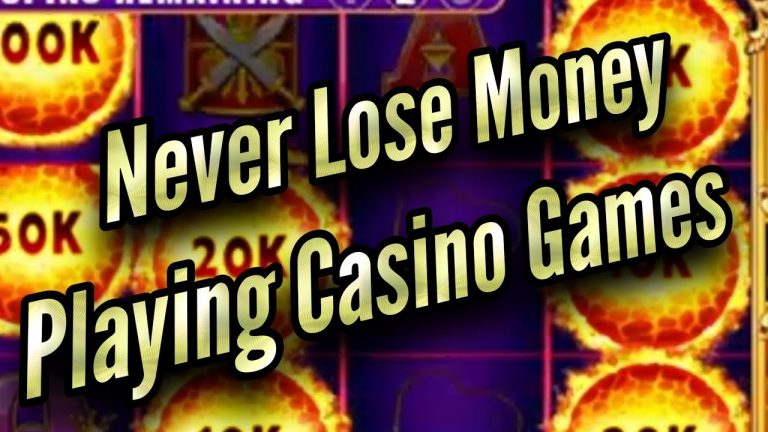 How Not To Lose Money Playing Casino Slot Machine Slots & Table Games