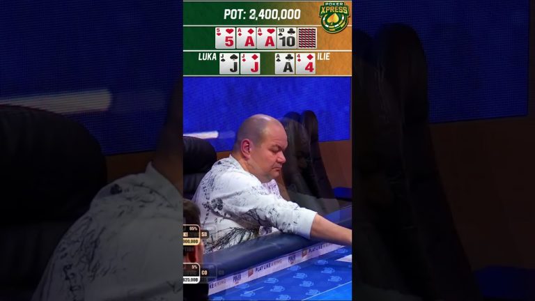 How a DREAM FLOP can turn into a POKER NIGHTMARE… #shorts #poker #pokershorts