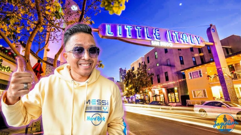 Inside San Diego’s MOST POPULAR Neighborhood: LITTLE ITALY