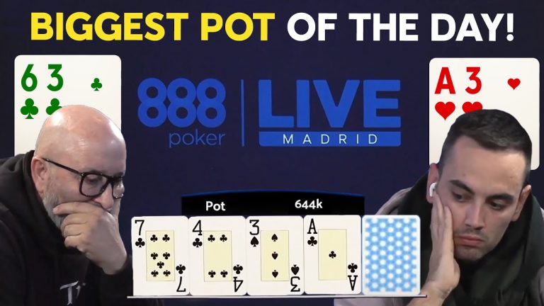 Is This The BIGGEST COOLER You’ve Seen?! | 888poker LIVE Madrid