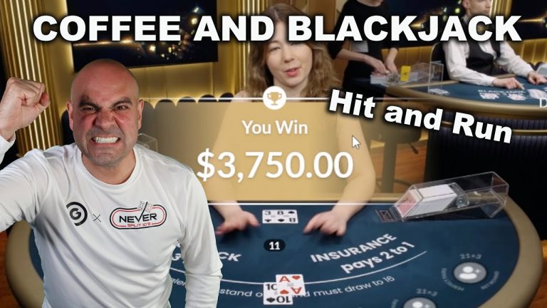 Jan 6 – $25,000 Live Coffee and Blackjack – HIT AND RUN