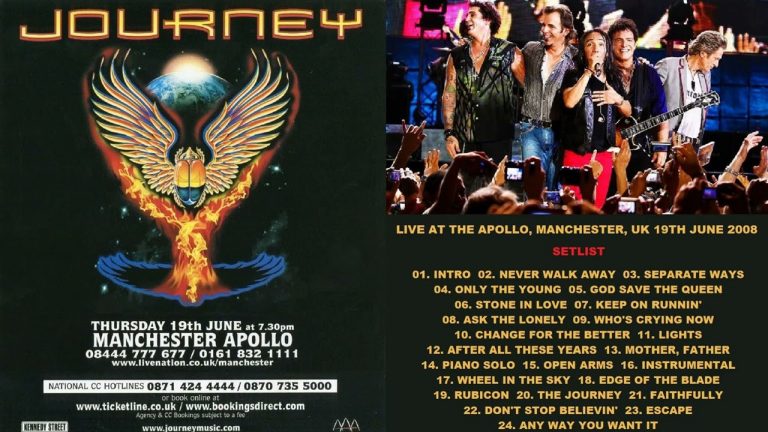 Journey ~ Live in Manchester, UK June 19, 2008 Arnel Pineda [Audio]