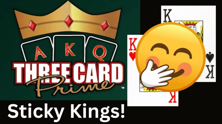 Kings are sticking to me in this Three Card Poker session but do they pay out?