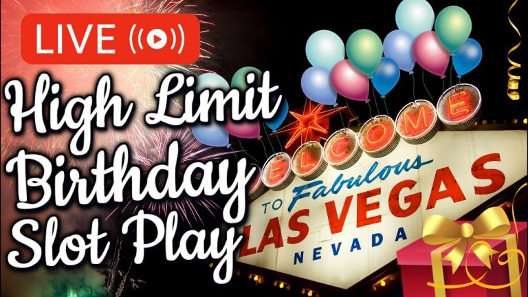 LIVE BIGGEST BIRTHDAY CELEBRATION EVER ON HIGH LIMIT SLOTS FOR YOUTUBE!!