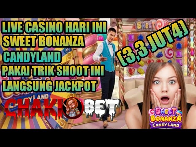 LIVE CASINO HARI INI || SWEET SPINS X100 LANGSUNG TEMBUS 3,3JT