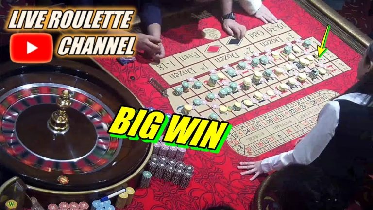 LIVE ROULETTE |BIG WIN In Casino Las Vegas Lots of Betting Hot Session 2023-01-25