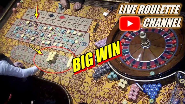 LIVE ROULETTE |BIG WIN In Fantastic Las Vegas Casino Exclusive 2023-01-13