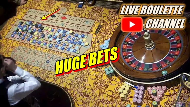 LIVE ROULETTE | HUGE BETS In Vegas Casino Light Session Exclusive 2023-01-28