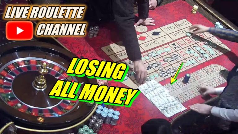 LIVE ROULETTE | Light Session Huge Roulette Losse In Casino Las Vegas Exclusive 2023-01-23