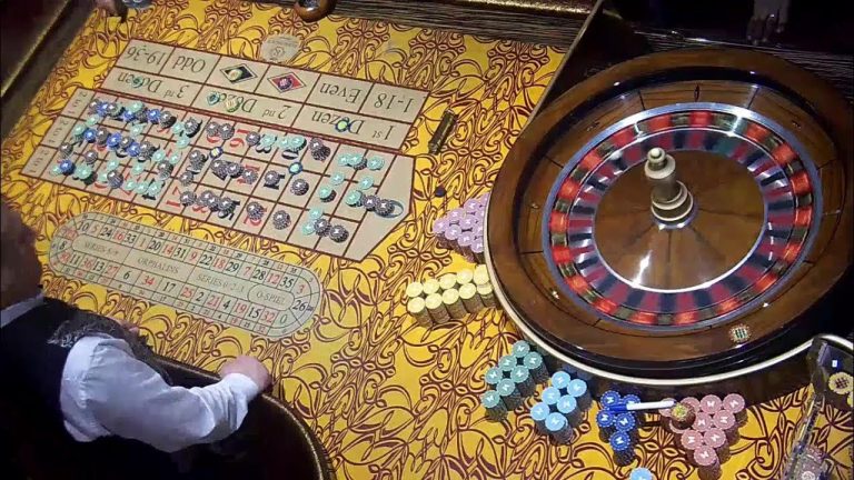 LIVE ROULETTE Table Evening At Casino Las Vegas 20/01/2023