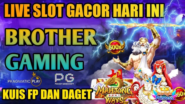 LIVE SLOT BROTHER GAMING BERBSAMA CR7VIP BONUS DEPOSIT NEW MEMBER DAN OLD MEMBER #slotgacor