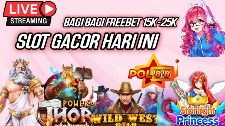 LIVE SLOT ONLINE | SLOT GACOR HARI INI | INFO SLOT GACOR BERSAMA POL88 !!