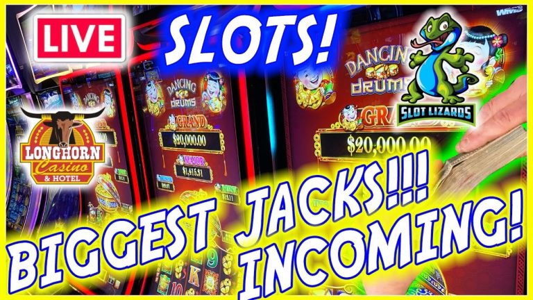 LIVE SLOTS! LET’S HIT THE BIGGEST JACKPOTS OF 2023! LET’S GO! LONGHORN CASINO!