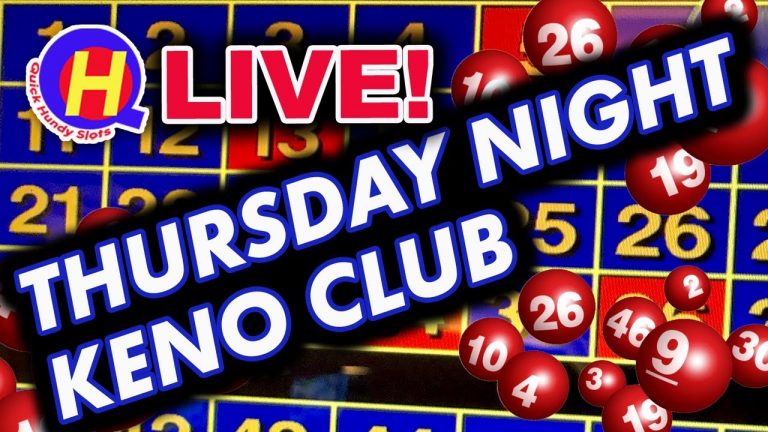 LIVE! Thursday Night KENO Club is called to order! #KENONATION