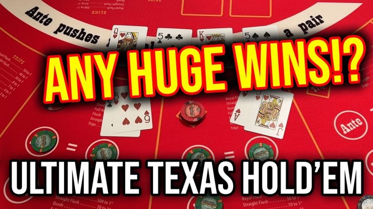 LIVE ULTIMATE TEXAS HOLDEM!! January 8th 2023