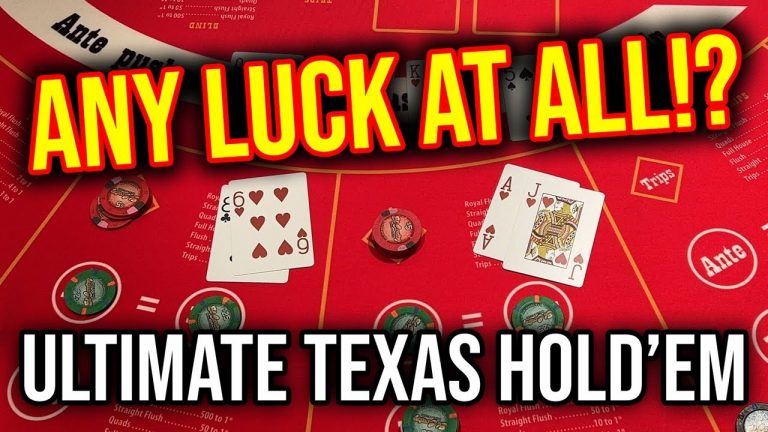 LIVE ULTIMATE TEXAS HOLDEM POKER!! January 15th 2023