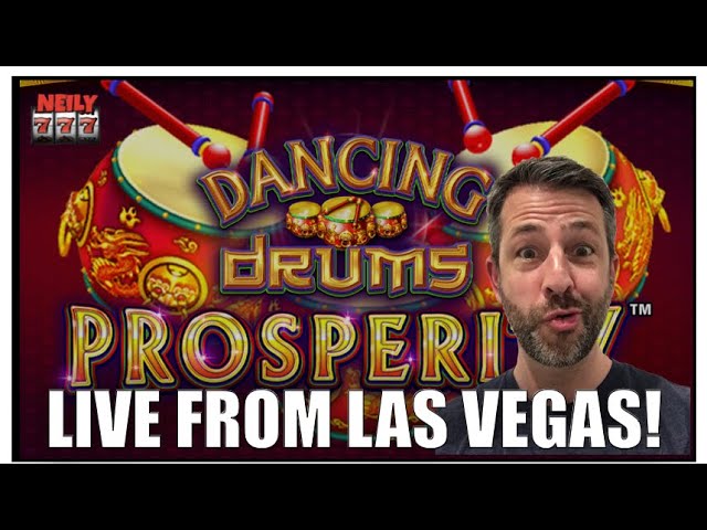 LIVE from Las Vegas! Dancing Drums Prosperity at the Light & Wonder Showroom with Jackpot Party!