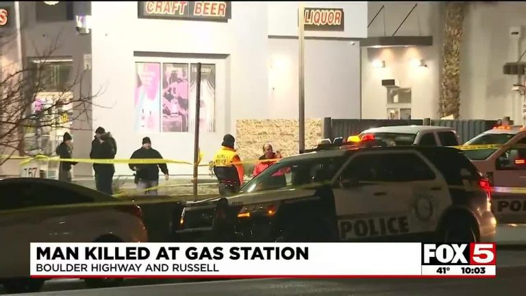 Las Vegas police: Man shot outside gas station near Boulder Highway, Russell