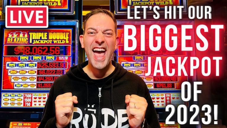 Lets Hit our BIGGEST JACKPOT of 2023!