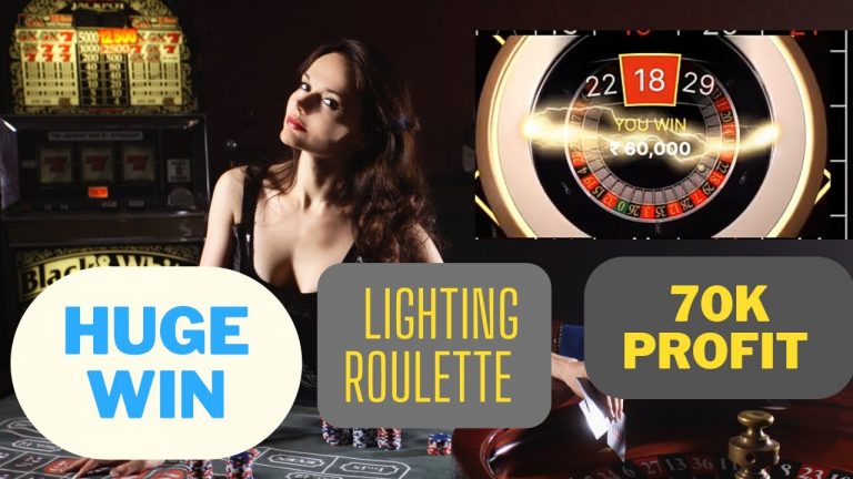 Lightning Roulette Huge win | 70k win in 10 minutes | Gambler Mindset hindi