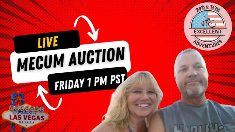 Live at The Mecum Motorcycle Auction in Las Vegas