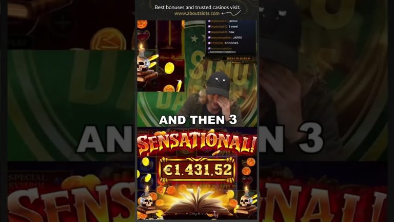 MASSIVE Magician SLOT PAYOUT #shorts