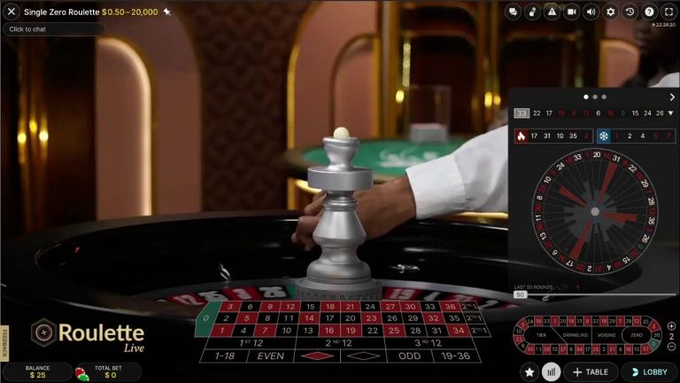 MGM Roulette Online Live Dealer – Dinero Towns Live Stream