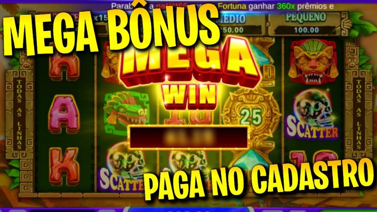 MUITO BONUS. CASSINO SLOT PAGANDO BONUS NO CADASTRO