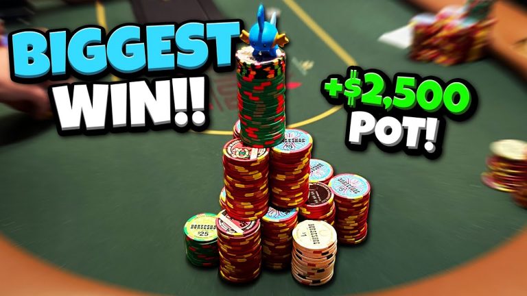 MY BIGGEST WIN IN 2023!! SET OVER SET $2500 POT!! | Poker Vlog #194