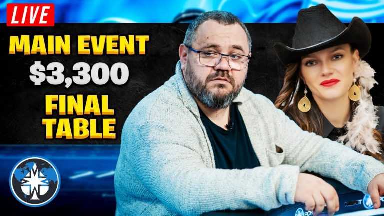 Merit Poker LIVE $3,300 Main Event – FINAL TABLE! (Western Series)