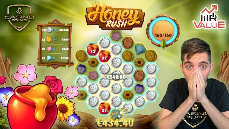 Mr Value gioca alla slot Honey Rush!