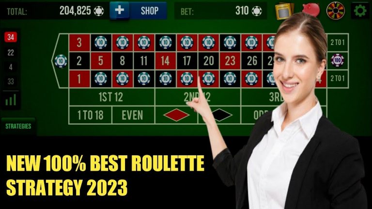 NEW 100% BEST ROULETTE STRATEGY 2023