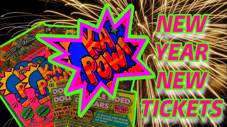 NEW YEAR – NEW TICKETS – THE YEAR OF THE JACKPOTS #NES22 #Lottery #WIN