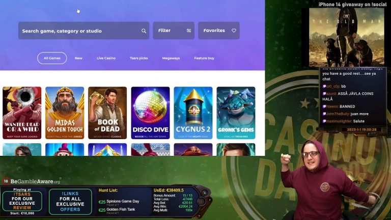 NEW YEARS WITH SEBBE! ABOUTSLOTS.COM – FOR THE BEST BONUSES AND OUR FORUM