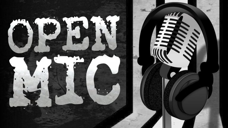 Open Mic – January 3rd 2023