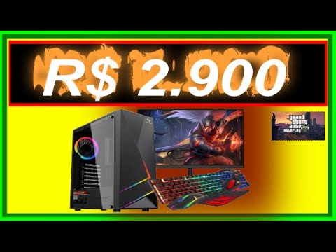 PC Gamer COMPLETO Ryzen 5 4600G 16GB (Radeon Vega 7 Integrado) SSD 240GB 500W 80 Plus, Neologic