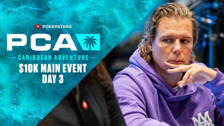 PCA: $10K MAIN EVENT BUBBLE has BURST – DAY 3 PokerStars