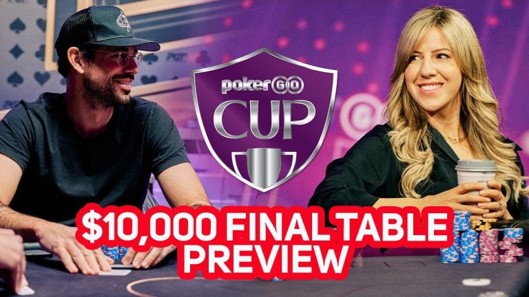 PokerGO Cup $10,000 No Limit Hold’em Event #3 Final Table Preview with Kristen Foxen & Nick Schulman