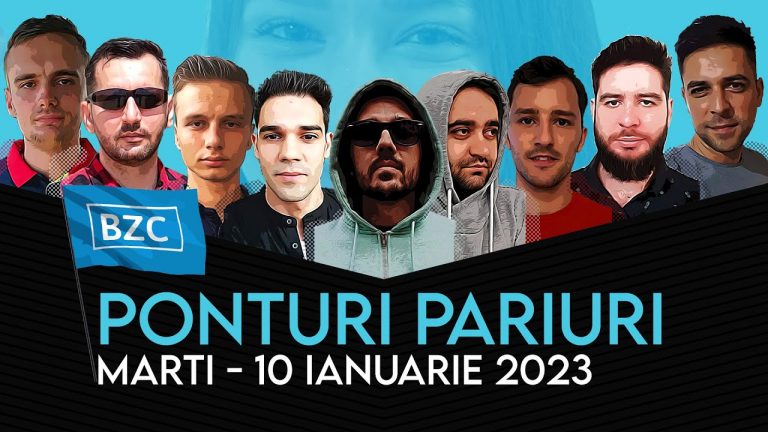 Ponturi pariuri sportive 10.01.2023