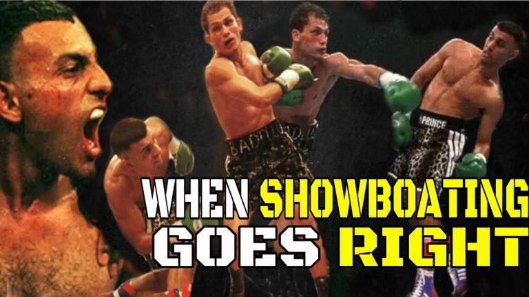 Prince Naseem Hamed vs Jose Badillo Full Fight Highlights/When Showboating Goes Right