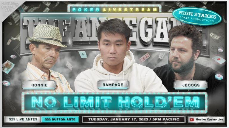 Rampage Plays The Ante Game w/ JBoogs, Francisco, Eli & Ronnie – Commentary by DGAF